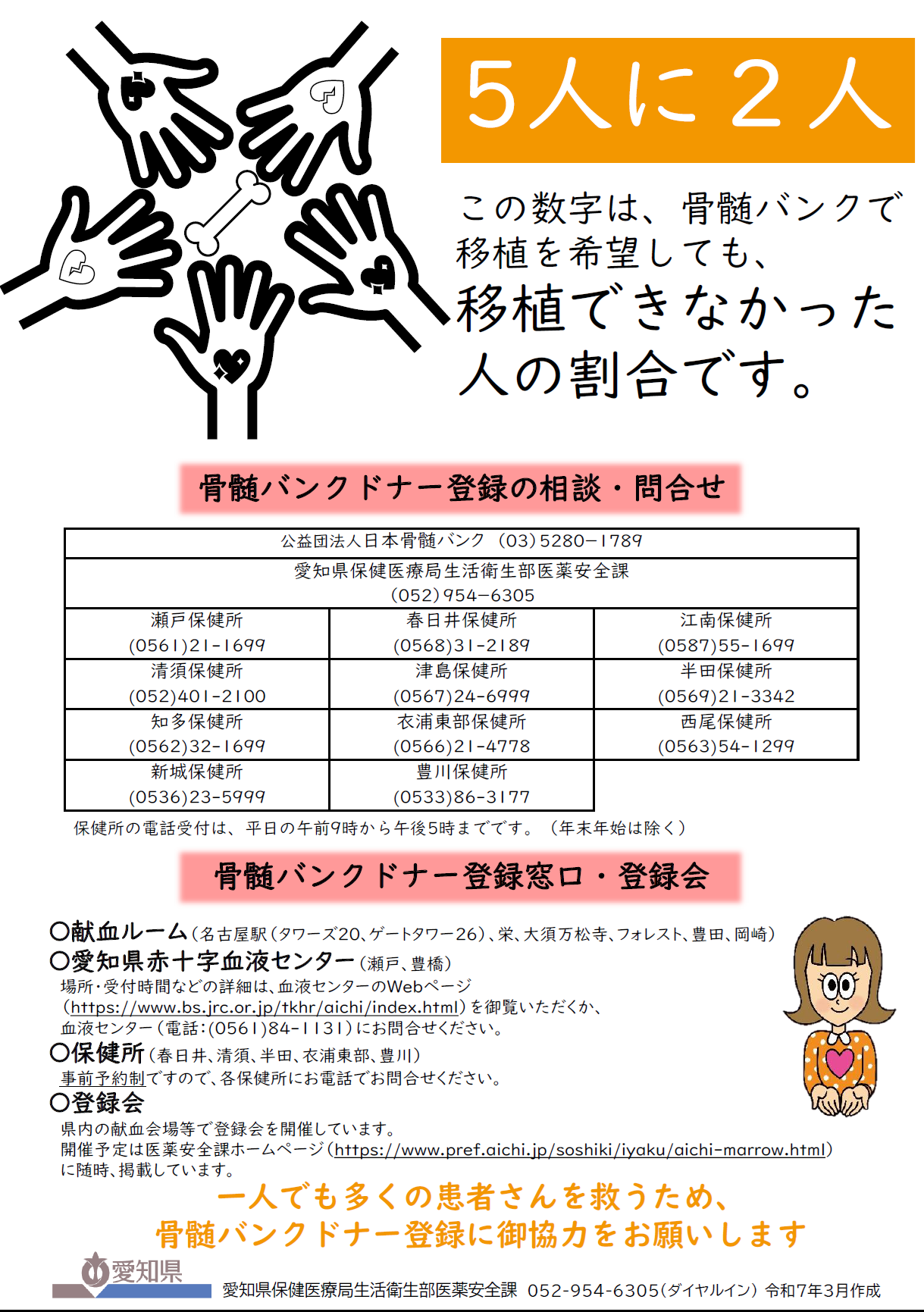 骨髄バンクドナー休暇制度の導入について - みよし商工会【みよしナビ】